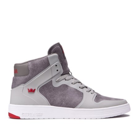 Supra Vaider 2.0 Grå/Brune Høye Sneakers Dame [NO-5-Y367]